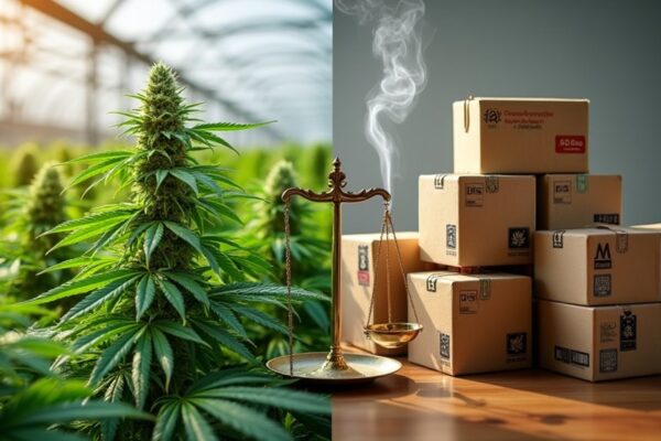 import gospodarki w porównaniu do krajowej konopi indyjskich