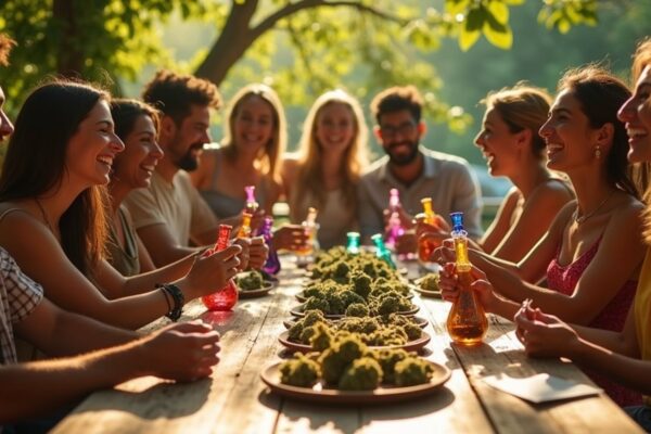 marihuana medyczna i życie towarzyskie