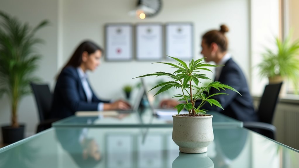 medyczna marihuana w pracy