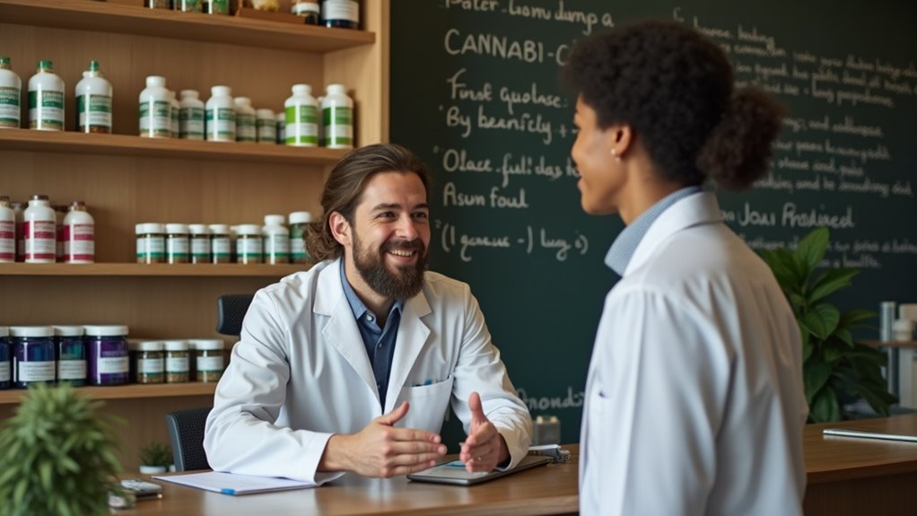 farmaceuci jako doradcy ds. konopi indyjskich