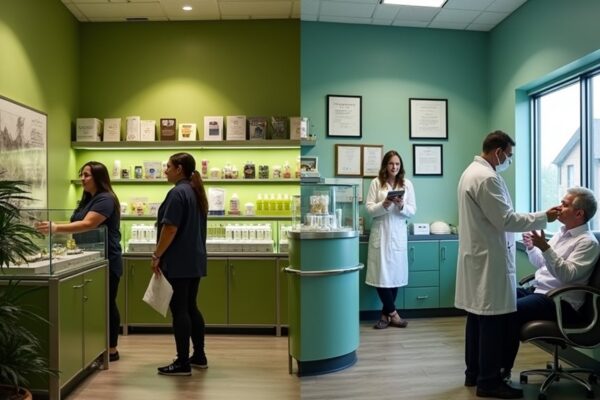 debaty na temat prywatnych klinik konopi indyjskich