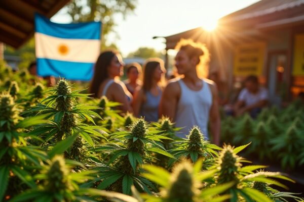 medyczna marihuana w Ameryce Południowej