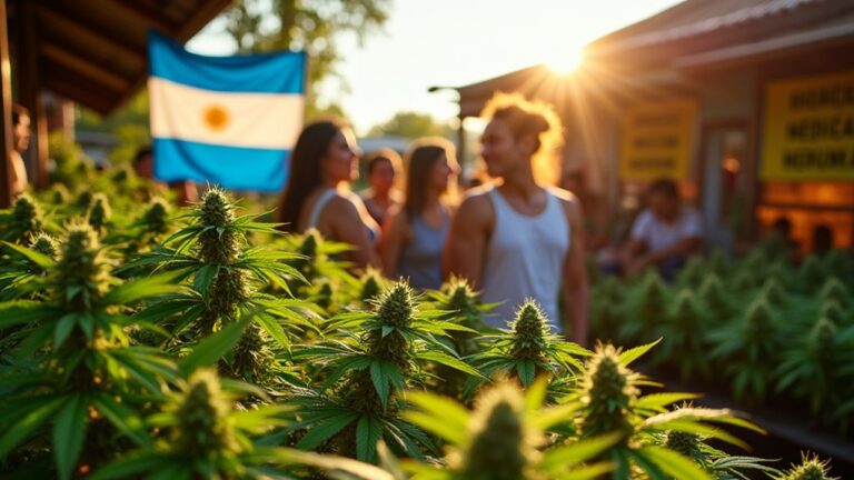 medyczna marihuana w Ameryce Południowej