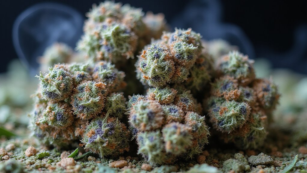 terpeny różnią się w zależności od szczepu
