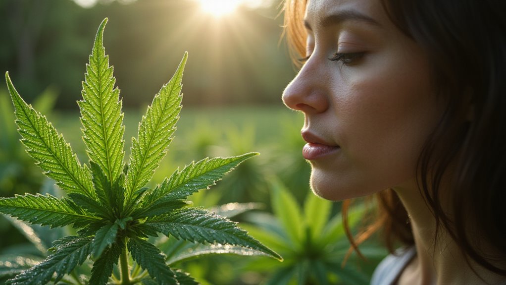 THC wpływa na aktywność mózgu